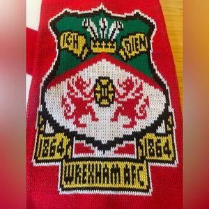 NEW Official Wrexham F.C. Scarf. New condition, without tags.  Two available.